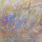 Tancredi Parmeggiani, Hiroshima I, 1962, Tecnica mista su tela, 143 x 157 cm, Collezione privata, Treviso