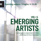 Emerging Artists - Contemporary Experimental Films and Video Art from Germany