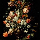 Andrea Scacciati, Vaso Di Fiori Con Pappagallo