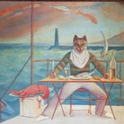 Balthus, Le Chat de la Mèditerranèe, 1949. © Balthus © MONDADORI PORTFOLIO/Bridgeman Images (collezione privata)