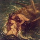 Charles Haslewood Shannon RA (1863 - 1937), Il pescatore e la sirena, 1901-1903