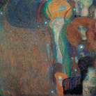 Gustav Klimt, Fuochi fatui, 1903. Olio su tela, cm 52 x 60. Collezione privata europea © Alfred Weidinger