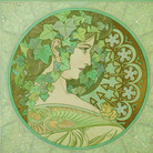 Alfons Mucha, La Lierre, Richard Fuxa Foundation