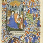 Libro d'ore, Parigi, inizio secolo XV, Biblioteca Riccardiana, Firenze.