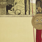 Gustav Klimt, Manifesto per la I Mostra della Secessione (26.03.1898-20.06.1898), Dopo la censura, 1898, Litografia a colori su carta, 63.8 × 46.1 cm, Klimt Foundation, Vienna | © Klimt Foundation, Vienna