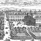 Villa Medici, Roma, Prospettiva del giardino del Serenissimo Gran Duca di Toscana sul Monte Pincio, da un'incisione di Giovanni Battista Falda | © Wikimedia Commons