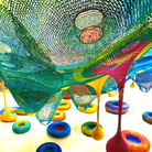 Toshiko Horiuchi MacAdam, Harmonic Motion/ Rete dei draghi. MACRO - Museo d’Arte Contemporanea Roma