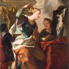 Antonio Bellucci, Vocazione di santa Rosalia, 1706, Olio su tela, 127 x 164 cm