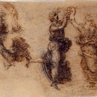 Leonardo Da Vinci, Tre figure femminili danzanti e una testa, Gallerie dell’Accademia, Venezia
