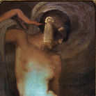 Edgardo Sambo, Salomé, circa 1918, olio su tela, 124 x 68 cm, courtesy &copy; Fondazione Magnani Rocca