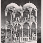 Maurits Cornelis Escher. Escher, Chiostro del Bramante, Roma