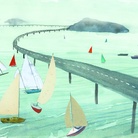 Sara Lundberg, Mille strade, tecnica mista, 2011