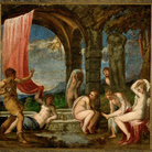 Andrea Schiavone, Diana e Atteone, 1559 ca. Olio su tela, cm 111 x 115. Vienna, Kunsthistorisches Museum Gemäldegalerie © Kunshistorisches Museum Vienna