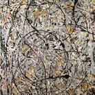 Jackson Pollock, Watery Paths, 1947, olio su masonite, cm 114x86, Galleria Nazionale d'Arte Moderna e Contemporanea, Roma