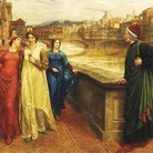 Henry Holiday, Dante incontra Beatrice al ponte Santa Trinita, 1883.