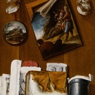 Bernardo Lorente Germán (1685 - 1757), Trompe l'oeil, Tabacco. Allegoria dell'Olfatto, Louvre
