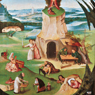 Hieronymus Bosch, I sette peccati capitali, 1500-1515, Olio su tavola, 56 x 86.5 cm, Geneva Fine Arts Foundation, Ginevra