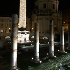 La nuova illuminazione dei Fori Imperiali, Roma.