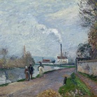 Camille Pissarro, L’Oise à Pontoise, 1876, olio su tela 53,5 x 64 cm. Museum Boijmans Van Beuningen, Rotterdam Creditline 