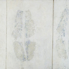 Gallerie d'Italia | Toti Scialoja, Il sonno grigio n. 2, 1956, Vinilico e tempera magra su tela di canapa | Courtesy Fondazione Toti Scialoja, Roma L’opera venne esposta in occasione della prima personale di Scialoja negli Stati Uniti, nella galleria di Catherine Viviano a New York
