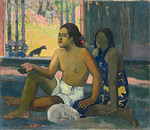 Paul Gauguin. Tahitiani in una stanza