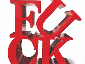 mostra POETRY – GUERRILLA POETICA - Angelo Accardi. Fuck - Angelo Accardi
