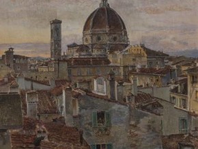 mostra Firenze negli occhi dell’artista. Da Signorini a Rosai - Giuseppe Maria Terreni, Giovanni Signorini, Lorenzo Gelati, Telemaco Signorini, Silvio Pucci, Orlando di Collalto e altri