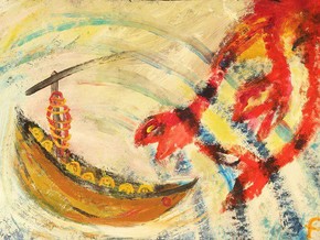 mostra Lawrence Ferlinghetti. Sulla rotta di Ulisse - Lawrence Ferlinghetti