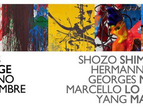 mostra Colors on stage - Shozo Shimamoto, Hermann Nitsch e George Mathieu, Marcello Lo Giudice, Yang Maoyuan
