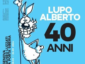 mostra Lupo Alberto. 40 anni