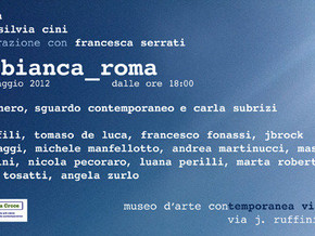 mostra Cartabianca_roma - Carola Bonfili, Tomaso De Luca, Francesco Fonassi, JBrock, Emiliano Maggi, Michele Manfellotto, Andrea Martinucci, Mastequoia, Matteo Nasini, Nicola Pecoraro, Luana Perilli, Marta Roberti, Gian Maria Tosatti, Angela Zurlo
