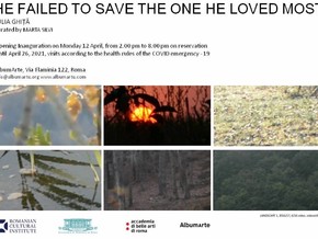 exhibition Iulia Ghiță. HE FAILED TO SAVE THE ONE HE LOVED MOST - Iulia Ghiță