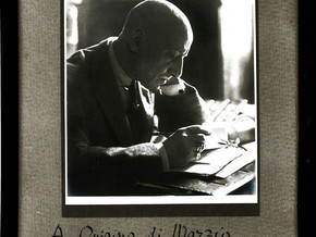 mostra D'Annunzio a Bologna - Gabriele d’Annunzio