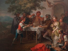 mostra Don Chisciotte tra Napoli, Caserta e il Quirinale: i cartoni e gli arazzi