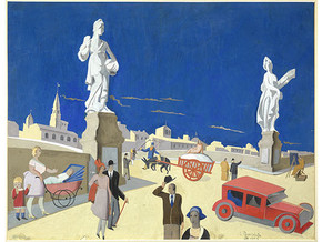 mostra 1927. Il ritorno in Italia. Salvatore Ferragamo e la cultura visiva del Novecento - Maccari, Martini, Thayaht, Ponti, Rosai, Balla, Depero
