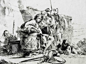 mostra Tiepolo nero. Opera grafica e matrici incise - Giovanbattista Tiepolo, Giandomenico Tiepolo