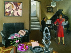 exhibition Sergio Ceccotti: The novel of painting 1958-2018 - Sergio Ceccotti