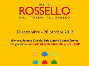 mostra Mario Rossello. Dal totem all'albero - Mario Rossello