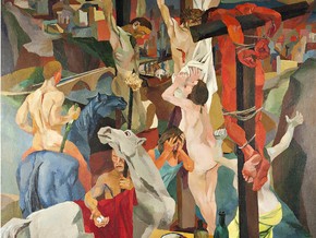 mostra Attraversamenti. Il Trionfo della morte, Guernica e Crocifissione di Guttuso - Renato Guttuso