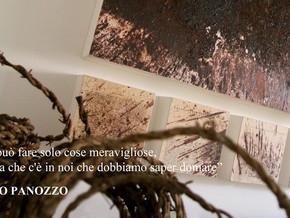 mostra Moreno Panozzo presenta: Fabbrica Pensante - Spazio22 Asiago - Moreno Panozzo, Marco Zanella, Gianni Serra, 50 Artisti Italiani di Feeding the Planet
