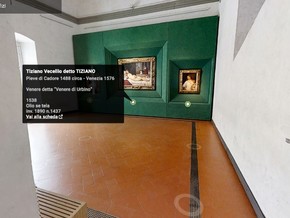 mostra Un tour virtuale: le nuove sale degli Uffizi a 360°