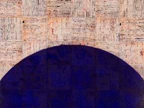mostra Duel - McArthur Binion. Modern Ancient Brown - McArthur Binion