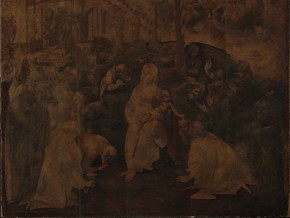mostra Il cosmo magico di Leonardo da Vinci: l'Adorazione dei Magi restaurata - Leonardo da Vinci