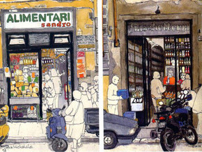 mostra Dana Michahelles. Disegni architettonici di Firenze - Dana Michahelles