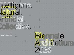mostra BIENNALE ARCHITETTURA 2025 - 19. MOSTRA INTERNAZIONALE DI ARCHITETTURA