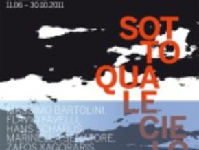 mostra Sotto quale cielo? - Massimo Bartolini, Flavio Favelli, Hans Schabus, Marinella Senatore, Zafos Xagoraris