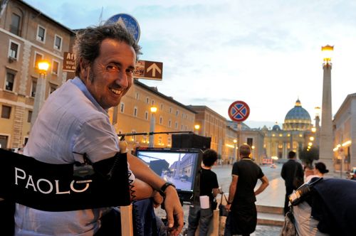 "The Young Pope" di Paolo Sorrentino, 2015. Nella foto Paolo Sorrentino. Fotografie di Gianni Fiorito 