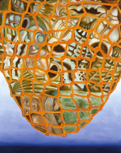 Francesco Clemente. Captive pleasure, 2010, olio su tela