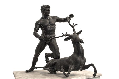 Domenico Pellegrino, <em>Eracle con la cerva&nbsp;</em>