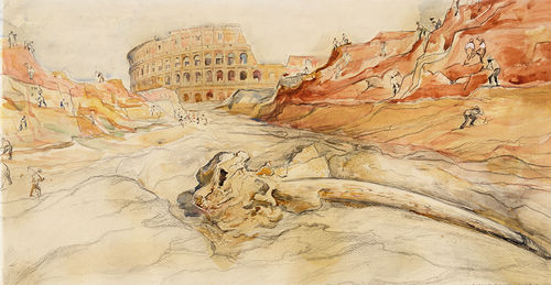 1932, l’elefante e il colle perduto, Mercati di Traiano - Museo dei Fori Imperiali, Roma